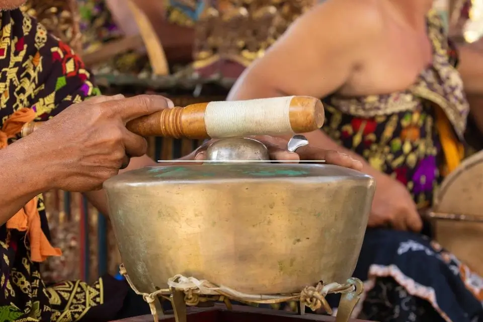 Bronze-Gamelan-musical-instrument-detail-authentic-Balinese-arts-cultural-immersion